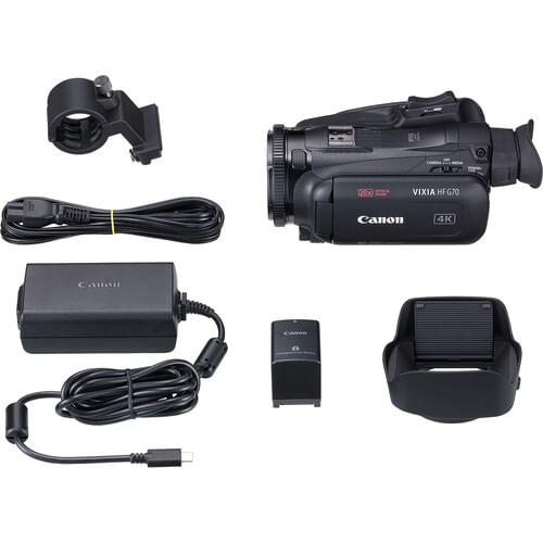 Videocámara Canon Vixia HF G70 UHD 4K (negra)