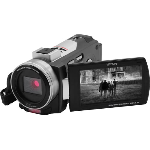 Cámara de Video con Visión Nocturna Minolta Mn2K10Nv Ultra Hd 48Mp Rojo de  2.7K - Promart
