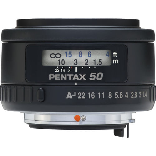 Pentax Normal SMCP-FA 50 mm f/1.4 Lente de enfoque automático