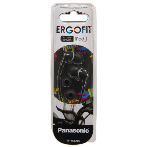 Auriculares auriculares en el oído de Panasonic Ergofit (negro)