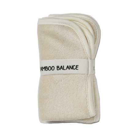 Toalla Facial de Algodón Orgánico Bamboo Balance