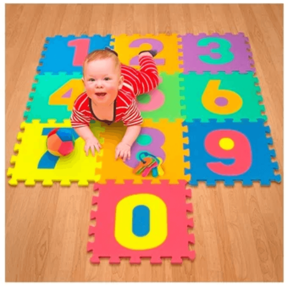 Puzzle Alfombra EVA 18 Piezas De Números | Tiendas MGI