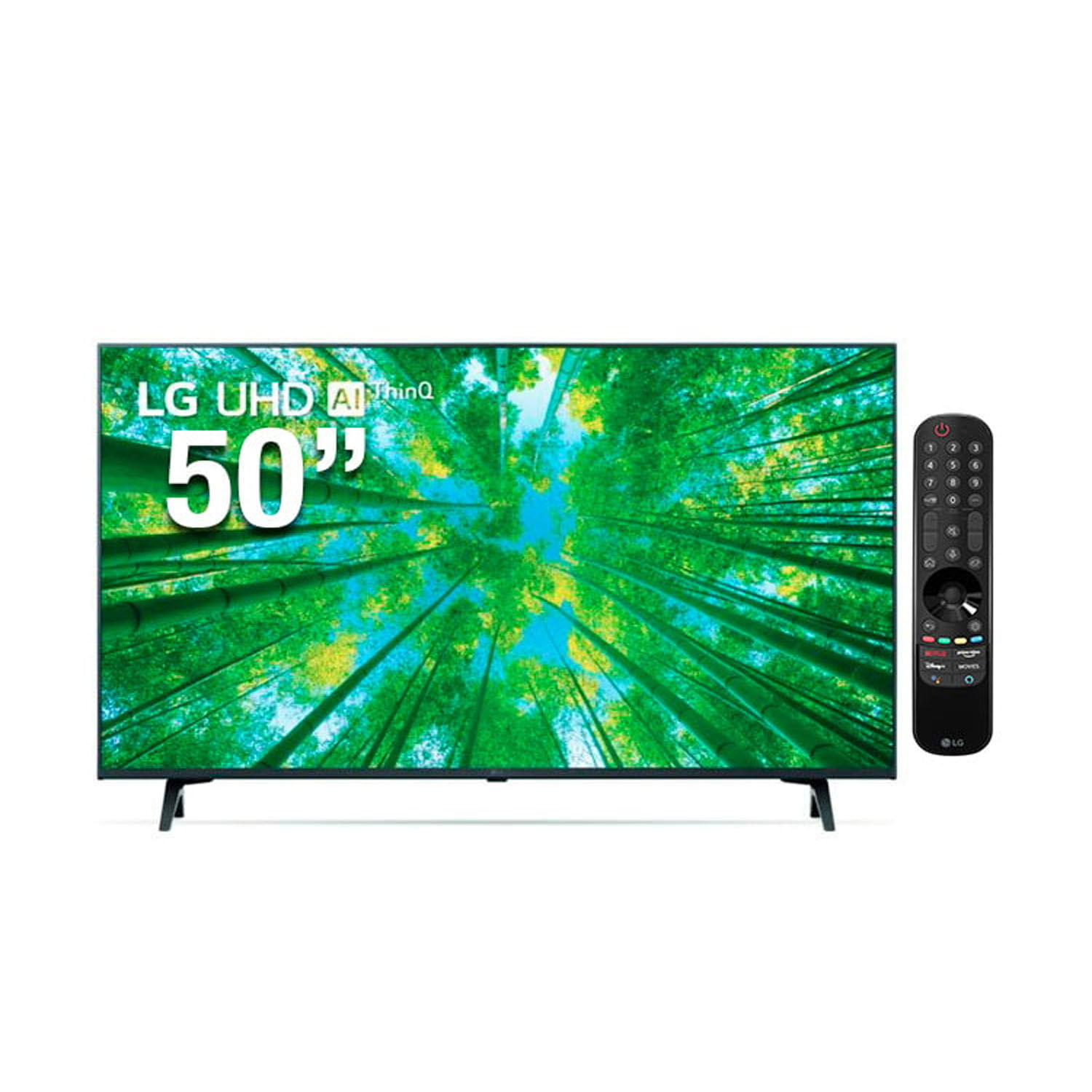Televisor LG 50" UHD 4K Smart TV Thinq AI 50UQ8050PSB Negro