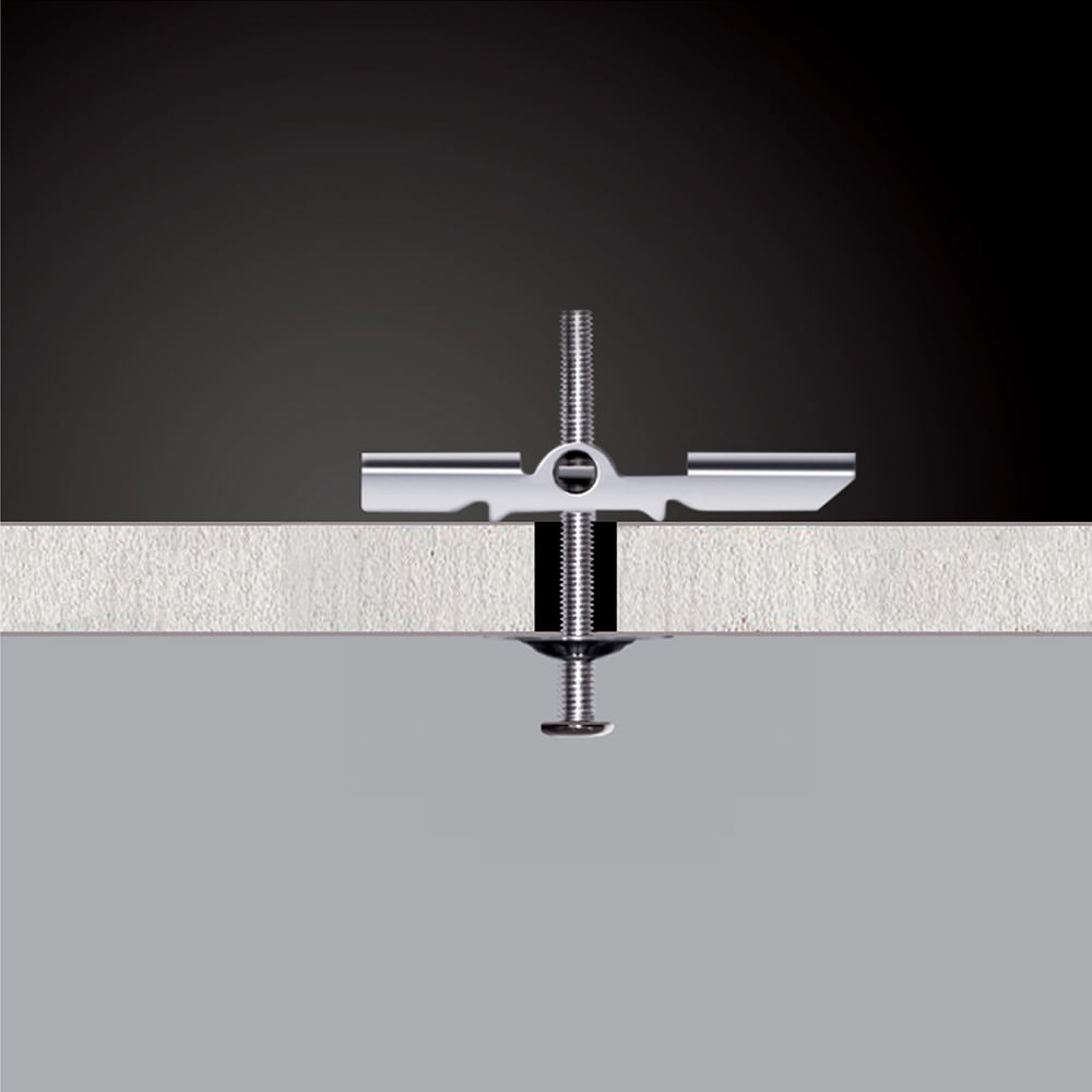 Tornillo + Anclaje 9x49mm x 2 unidades Standers Promart