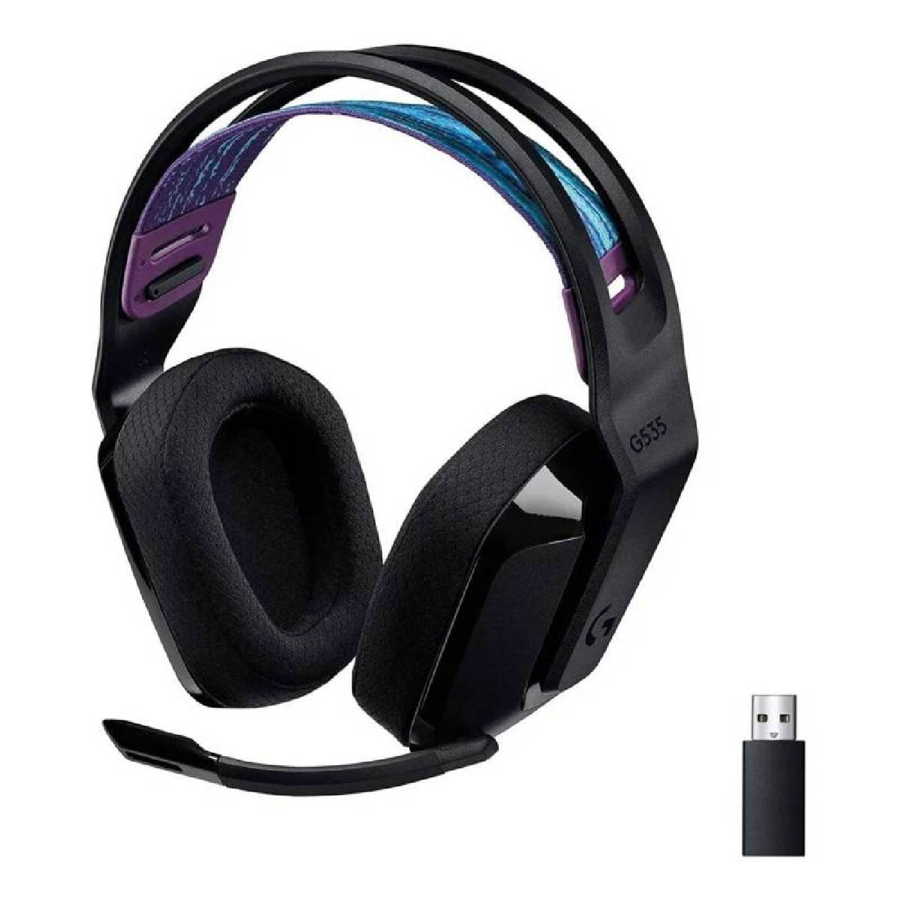 Audifono Gaming Logitech G G535 Lightspeed Wireless Black