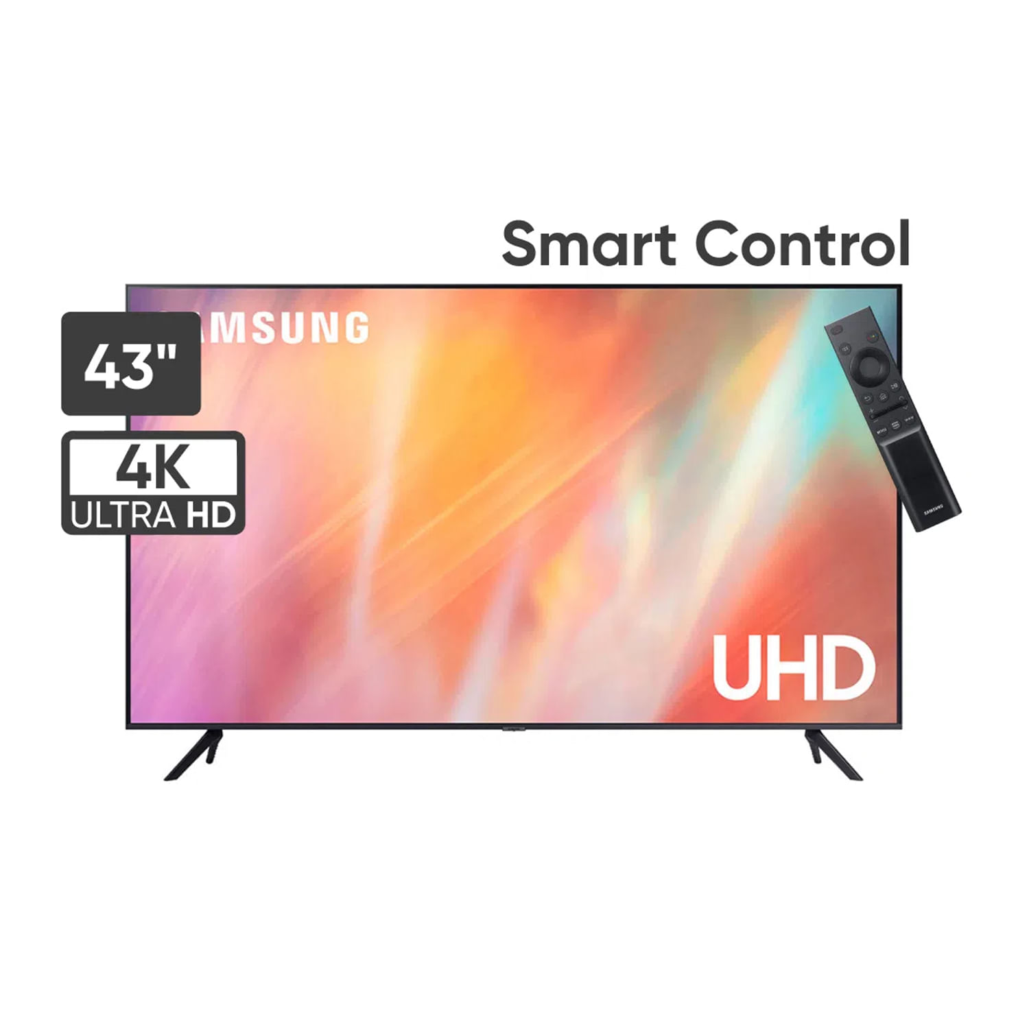 Televisor Samsung Smart TV Crystal Ultra HD 4K 43? UN43AU7000GXPE