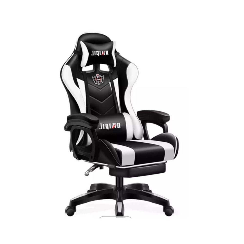 Silla gamer R-design Blanco y Negro 