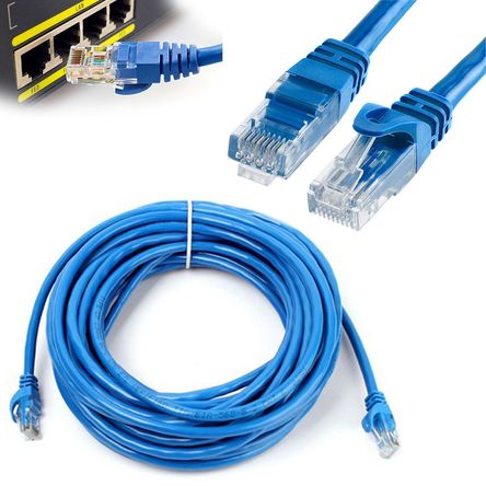 Cable de Red Utp Cat 6 Testeado Rj45 5 Metros - Promart
