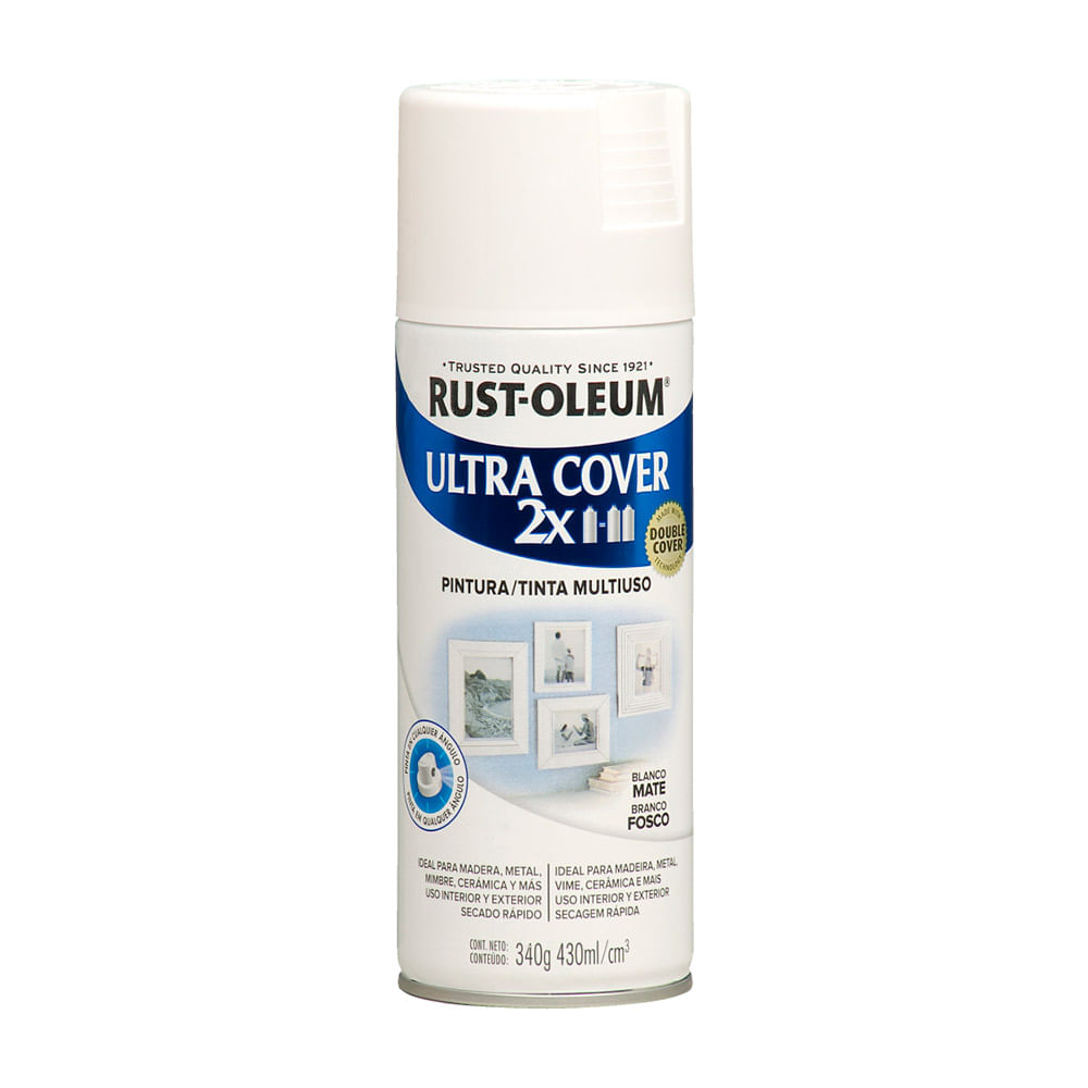 Spray Mate Blanco 340 gramos Ultra Cover