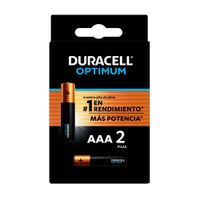 Pila Optimum AAA 2 unidades Duracell