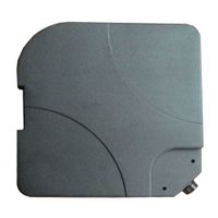 Base para sombrilla lateral rellenable 50 x 50 cm