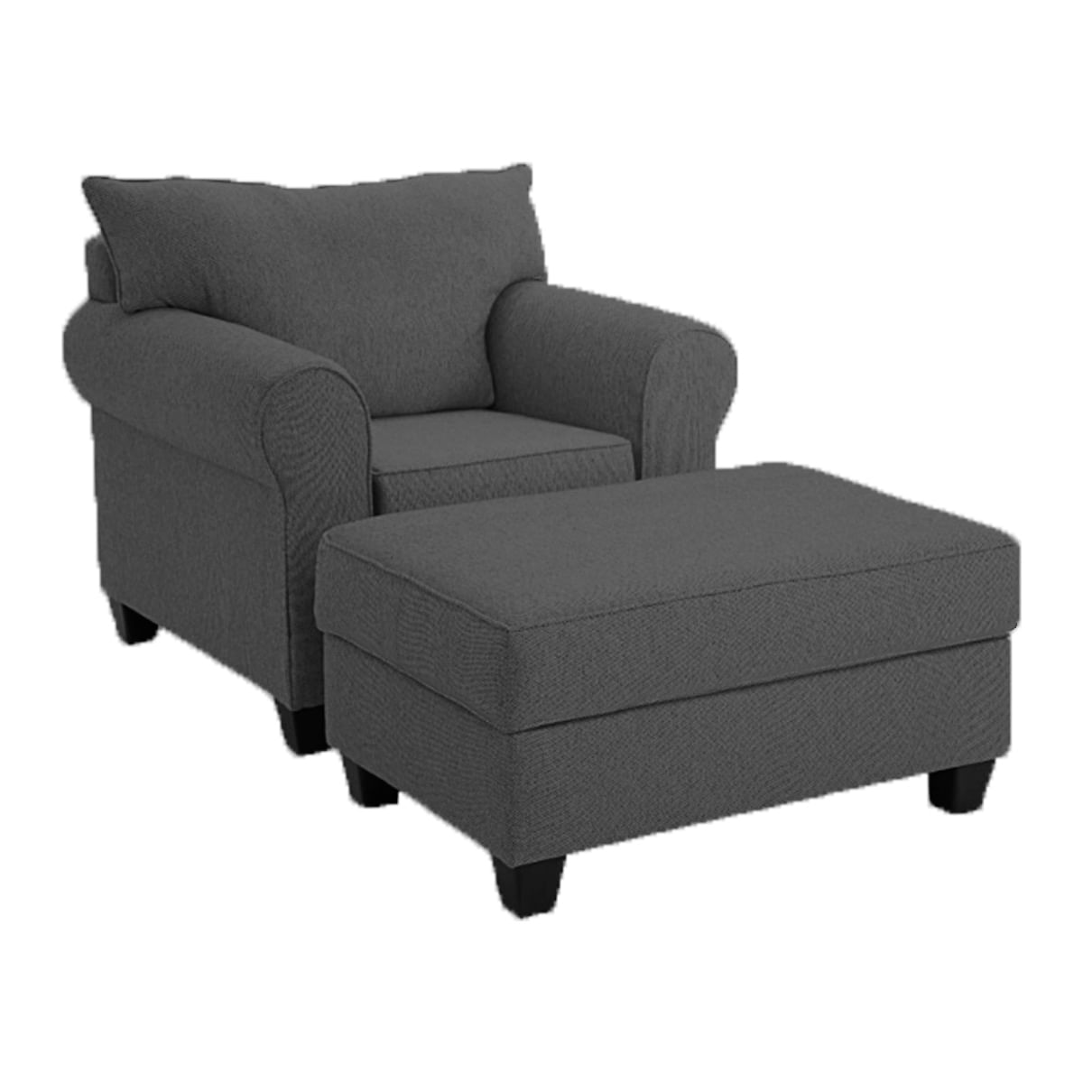 Sillon Praga mas Bamqueta Baul Mallma Deco plomo