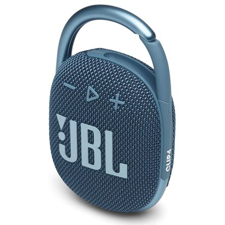 Parlante JBL Clip 4 Portable Bluetooth Waterproof Acuático Azul - JBLCLIP4BLUAM