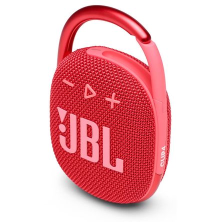 Parlante JBL Clip 4 Portable Bluetooth Waterproof Acuático Rojo - JBLCLIP4REDAM Parlante JBL Clip 4 Portable Bluetooth Waterproof Acuático Rojo - JBLCLIP4REDAM