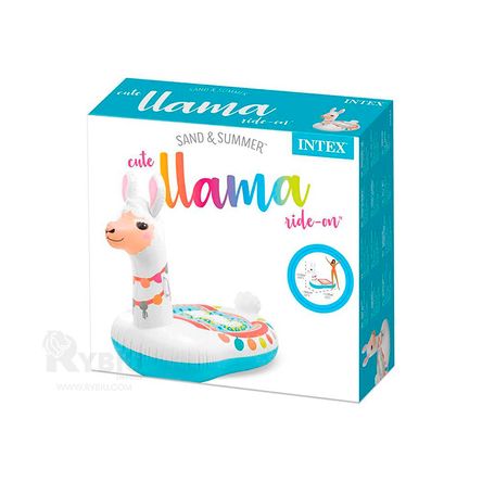 Llama Blanca Flotador de Piscina Infantil  RYBIU IMPORT