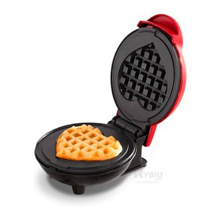 Mini Waflera Corazon con Potencia 350W