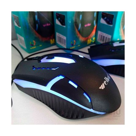 Mouse con Iluminacion Led RYBIU IMPORT