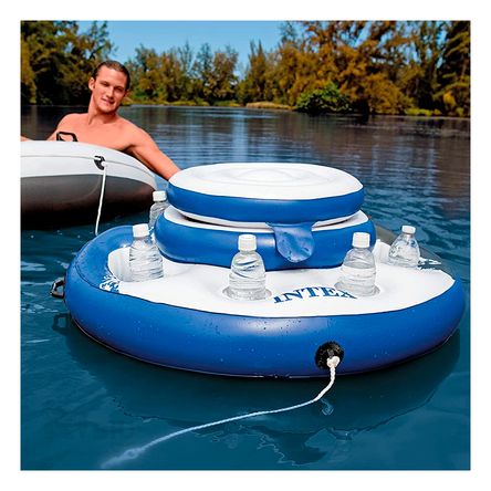 Flotador con Soporte para Botellas o Bebidas en Lata Flotador con Soporte para Botellas o Bebidas en Lata