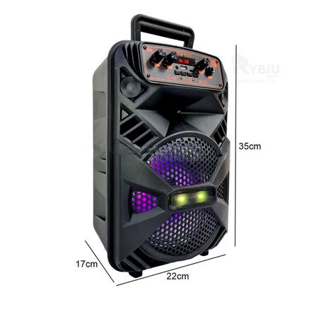 Altavoz Bluetooth Negro KTX-1177 Altavoz Bluetooth Negro KTX-1177