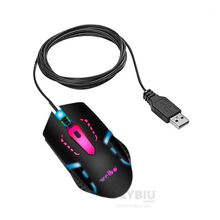 Mouse para Laptop Negro Weibo M39 Mouse para Laptop Negro Weibo M39