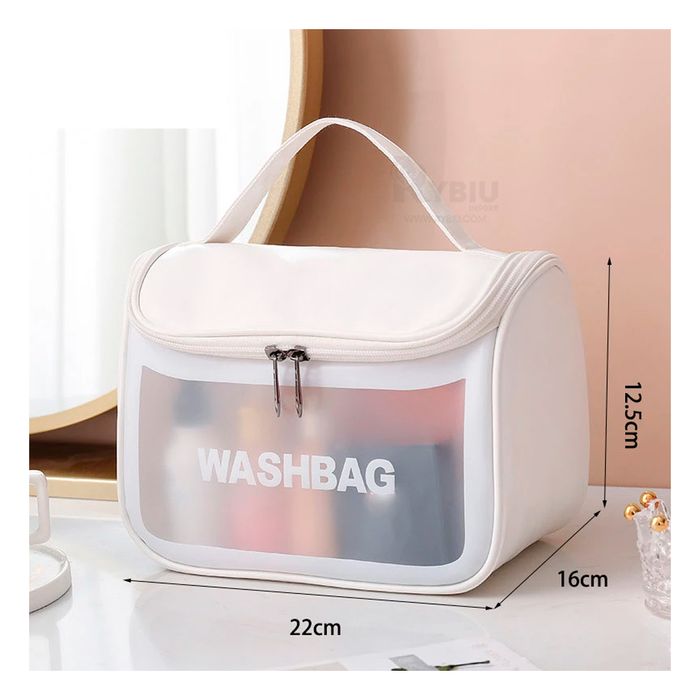 Neceser Organizador Blanco Multiuso Promart - Main Image