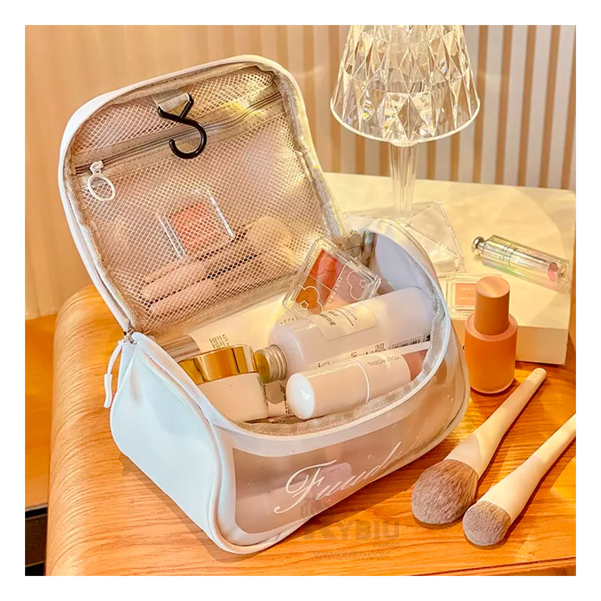 Bolsa de Maquillaje Multiuso Blanco