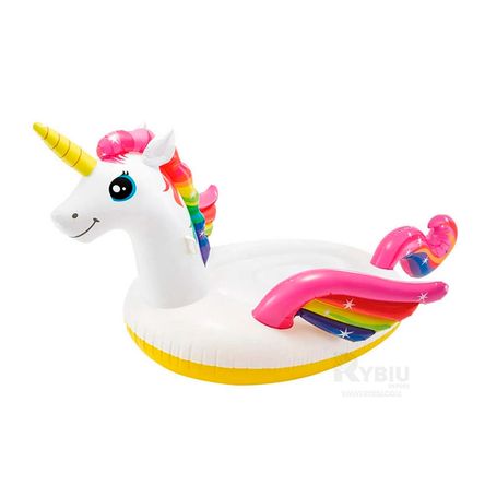 Flotador Inflable de Unicornio Montable Infantil RYBIU IMPORT