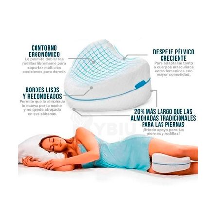 Cojin Ergonomico Viscoelastico + Funda Cojin Ergonomico Viscoelastico + Funda