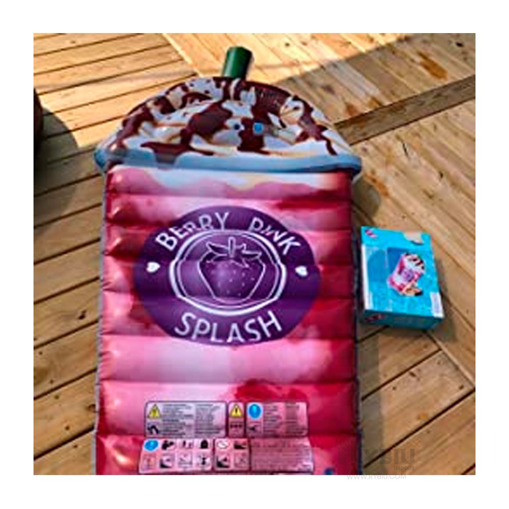 Colchoneta Hinchable Para Piscina Balakaka – PVC Grueso, Con Reposacabezas, Flotador Adulto Para Verano