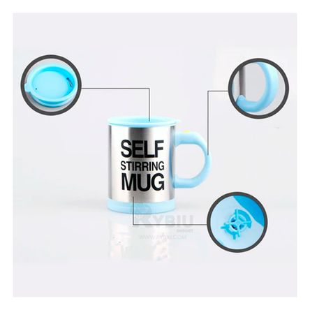 Taza a Pilas Mezcladora Celeste RYBIU IMPORT