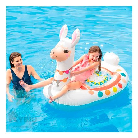 Flotador Inflable Infantil Diseño de Llama RYBIU IMPORT