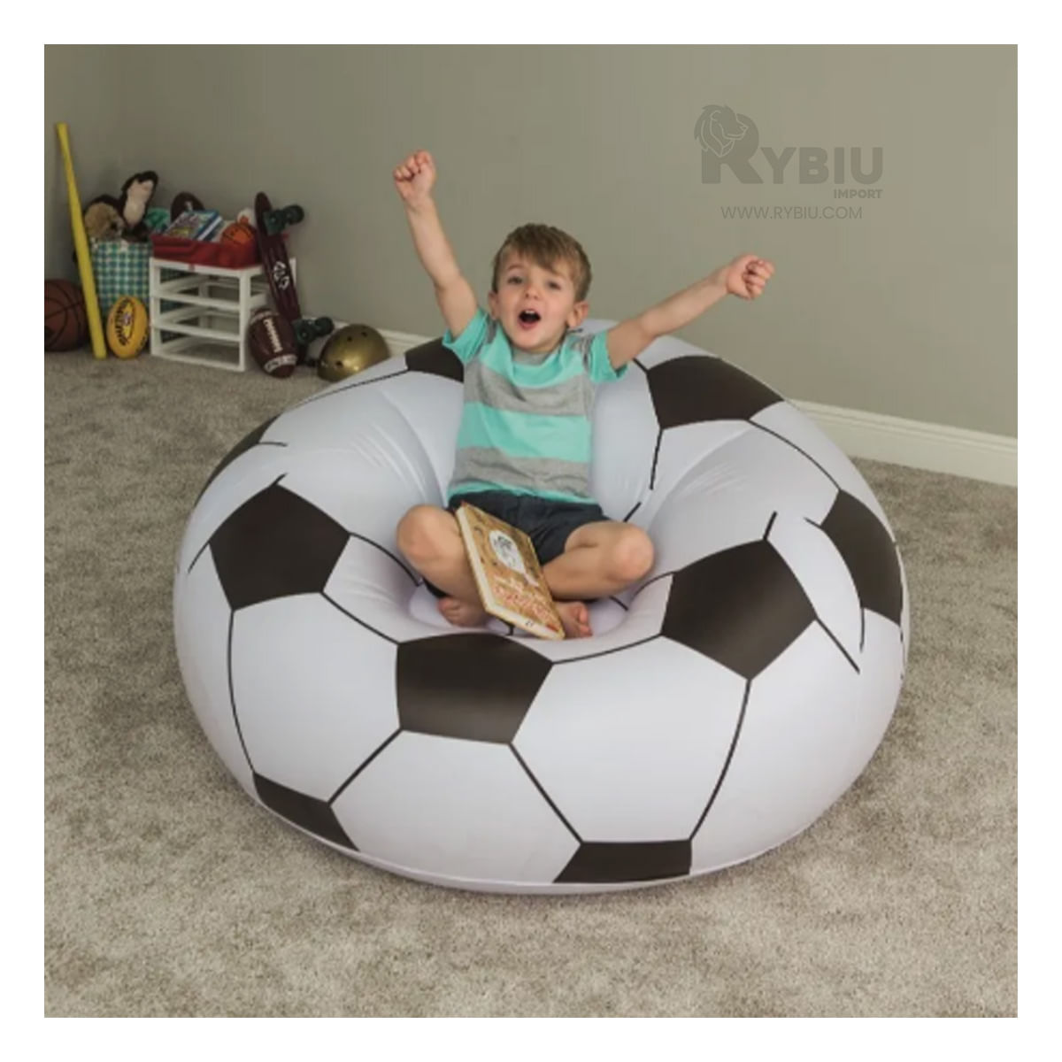 Adultos Puff Inflable Pelota