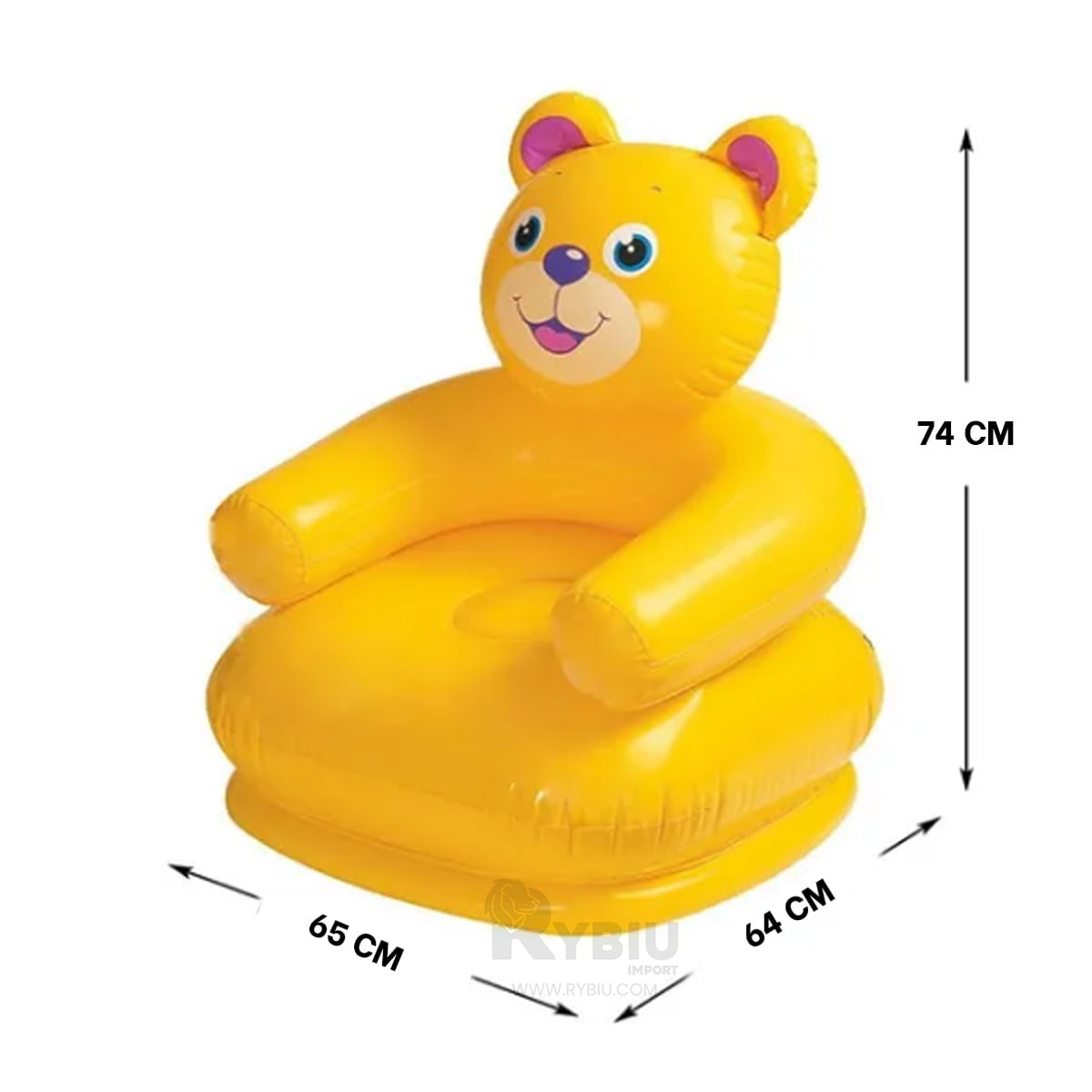 Inflable Oso Infantil Puff