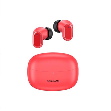 Aud fonos Earbuds Usams US BH11 Touch Inal mbrico Rojo Promart