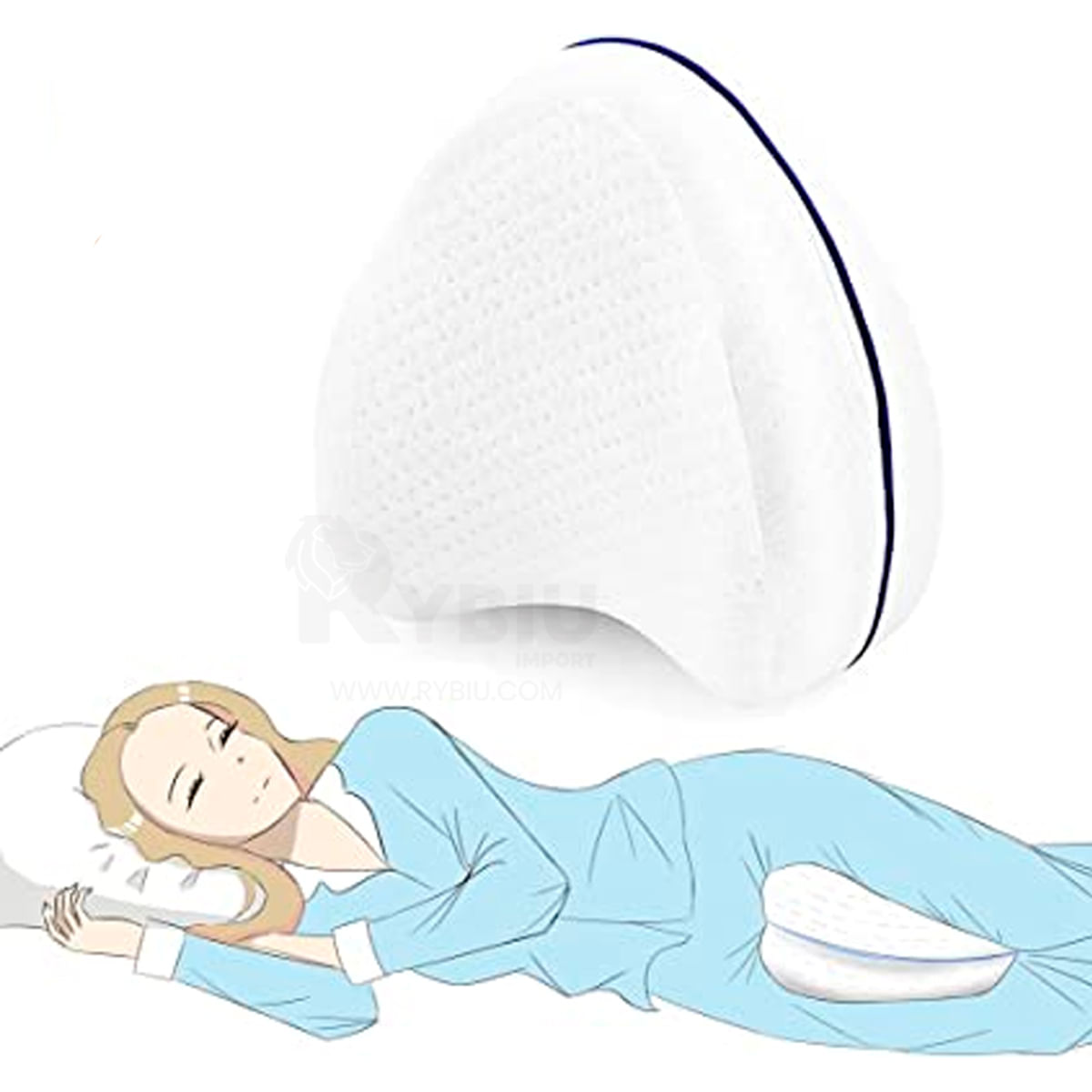 Almohada de Espuma Ergonomica + Funda