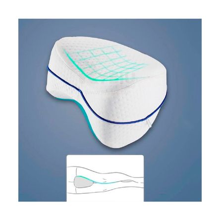 Almohada Cojin de Piernas y Rodillas + Funda Almohada Cojin de Piernas y Rodillas + Funda