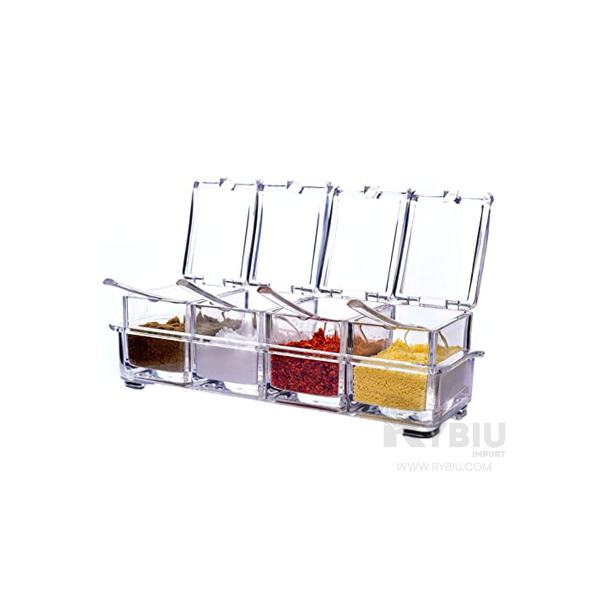 Set de 4 Condimenteros Elegantes