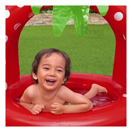 Piscina Forma Fresa Inflable