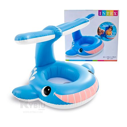 Flotador Inflable de Ballena Bebe