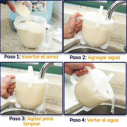 Lavadora para Sacar tu Arroz Limpio Lavadora para Sacar tu Arroz Limpio