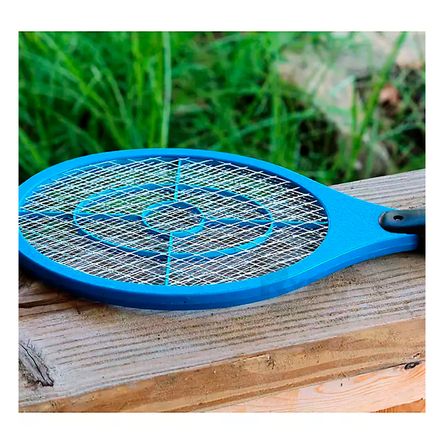 Matamosca Electrica Raqueta Azul