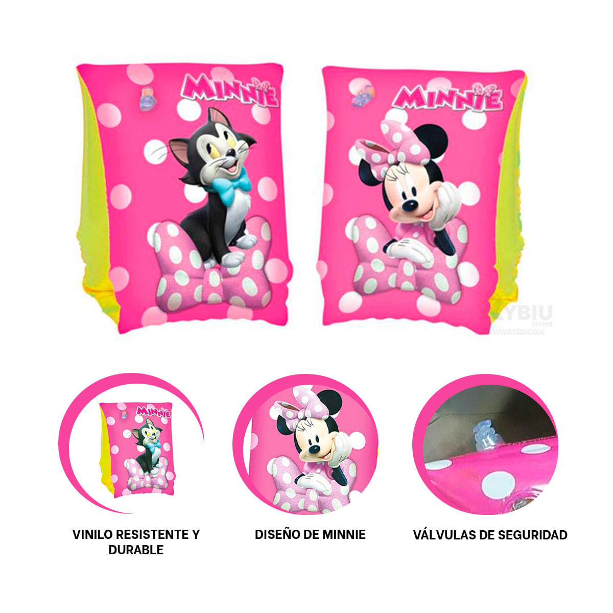 Minnie Mouse Encantador Flotador Brazo Minnie
