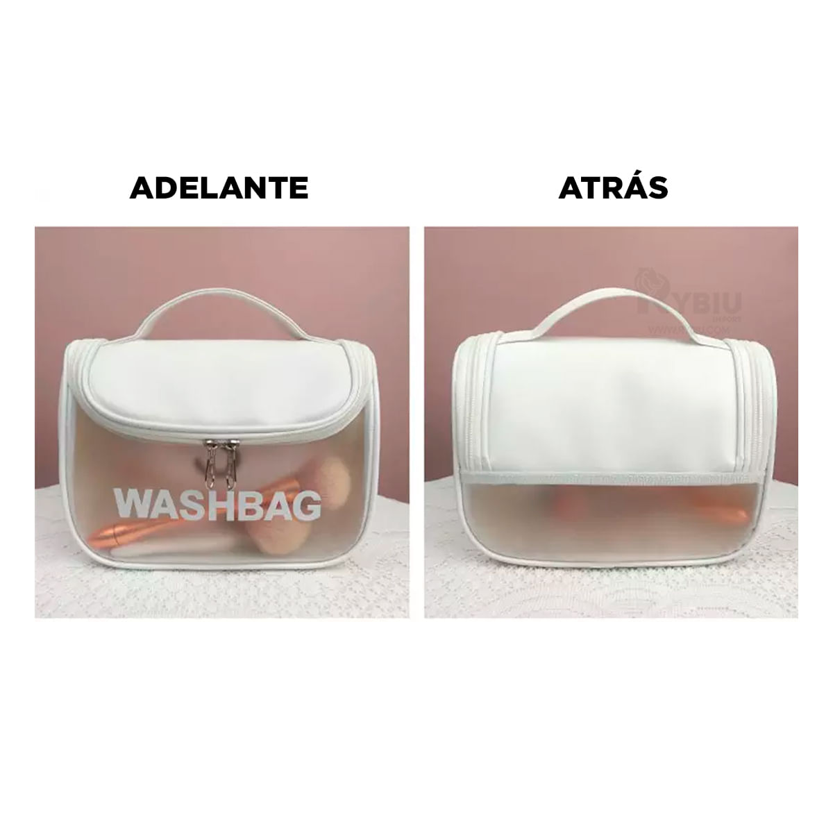 Portacosmeticos Blanco