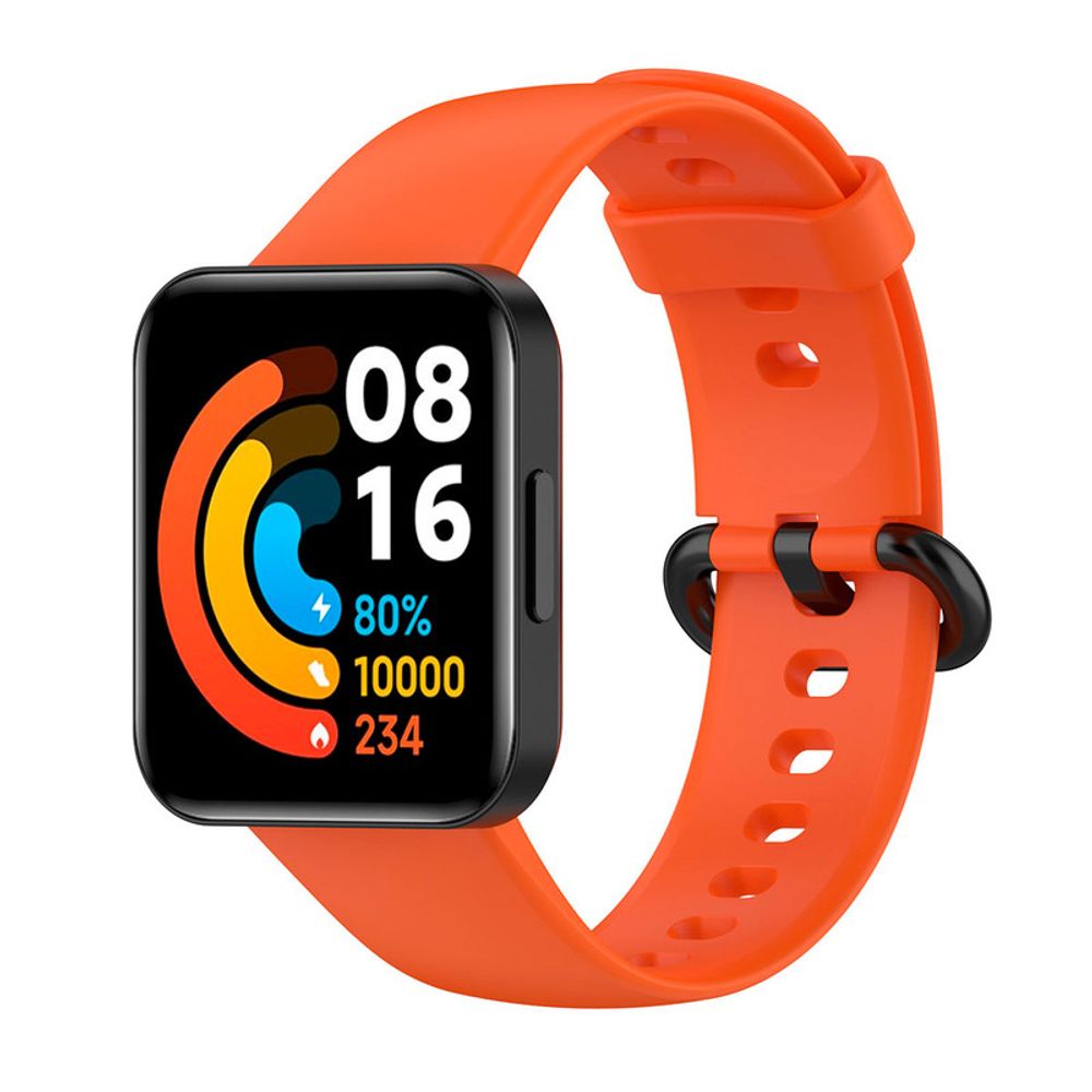 Correa Xiaomi Redmi Watch 3 Naranja y Negro