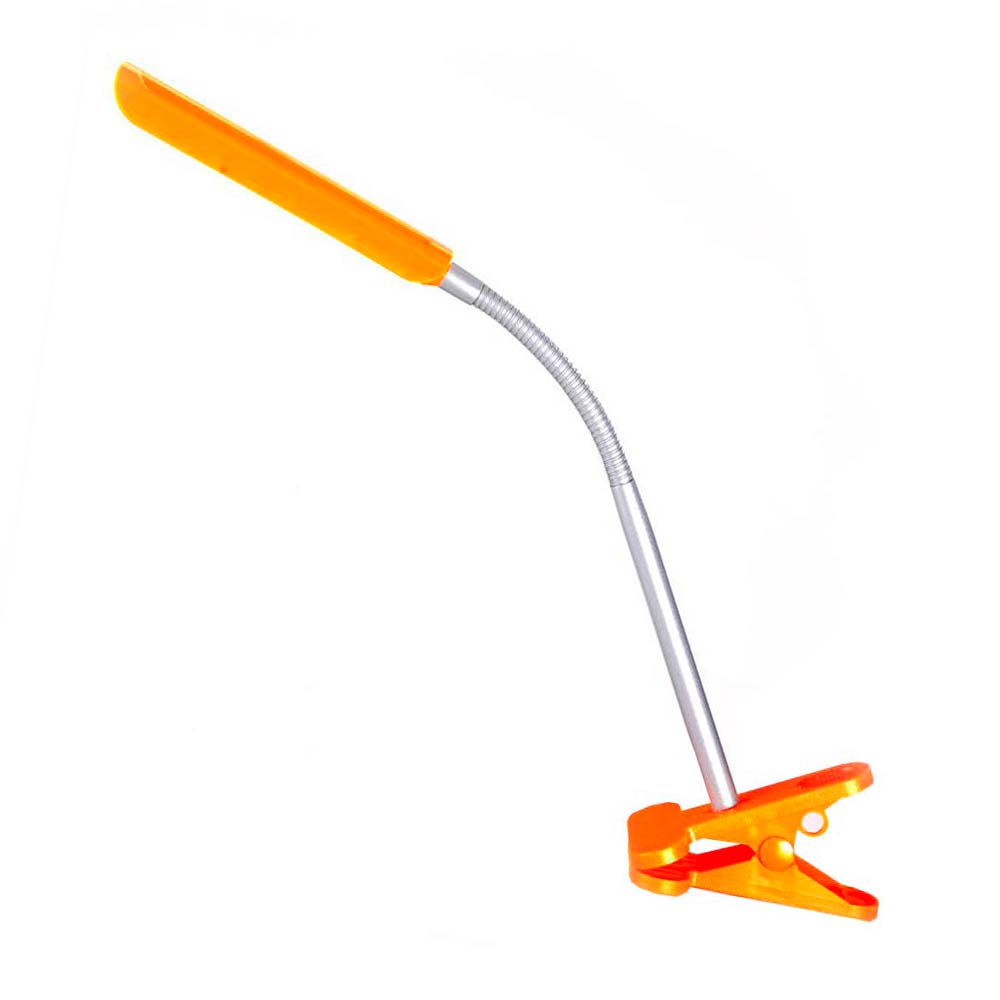 Lámpara de escritorio LED Pinza Naranja Orange