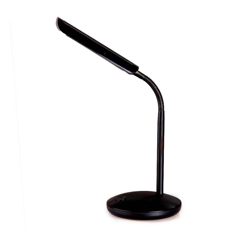 Lámpara de escritorio LED Chic Negra Orange