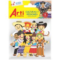 Stickers ANTICREATIVO Regiones y Costumbres 9un