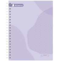 Cuaderno MINERVA Prisma Ejecutivo Anillado Tapa Dura Diseños 180 Hojas