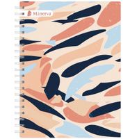 Cuaderno MINERVA Universitario Anillado Tapa Dura 5D-PCOL 160 Hojas