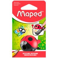Tajador MAPED Croc Croc Mariquita 1 Orificio